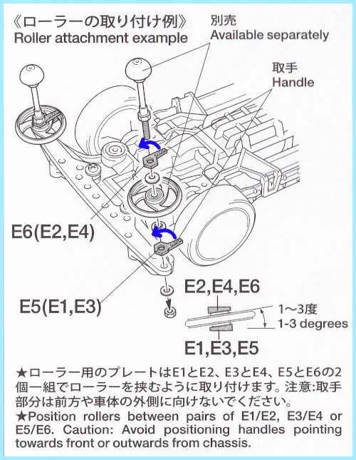 ローラー角度調整プレートセット 使い方 解説 | ミニ四ファン