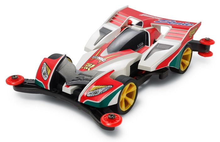 XLARGE x TAMIYA コラボミニ四駆 ハリケーンソニック 発売【製品情報 